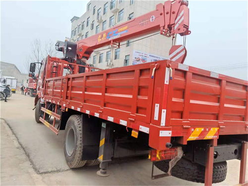 程力随车吊13米高低平板车 高效运输与多工况通用的工程利器